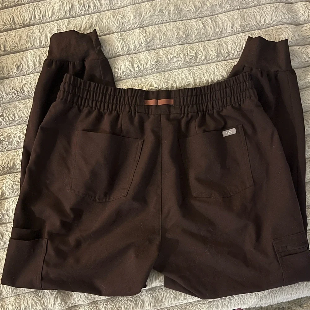 FIGS Espresso Uman Jogger Scrub Pants - Size XL - Picture 2 of 2